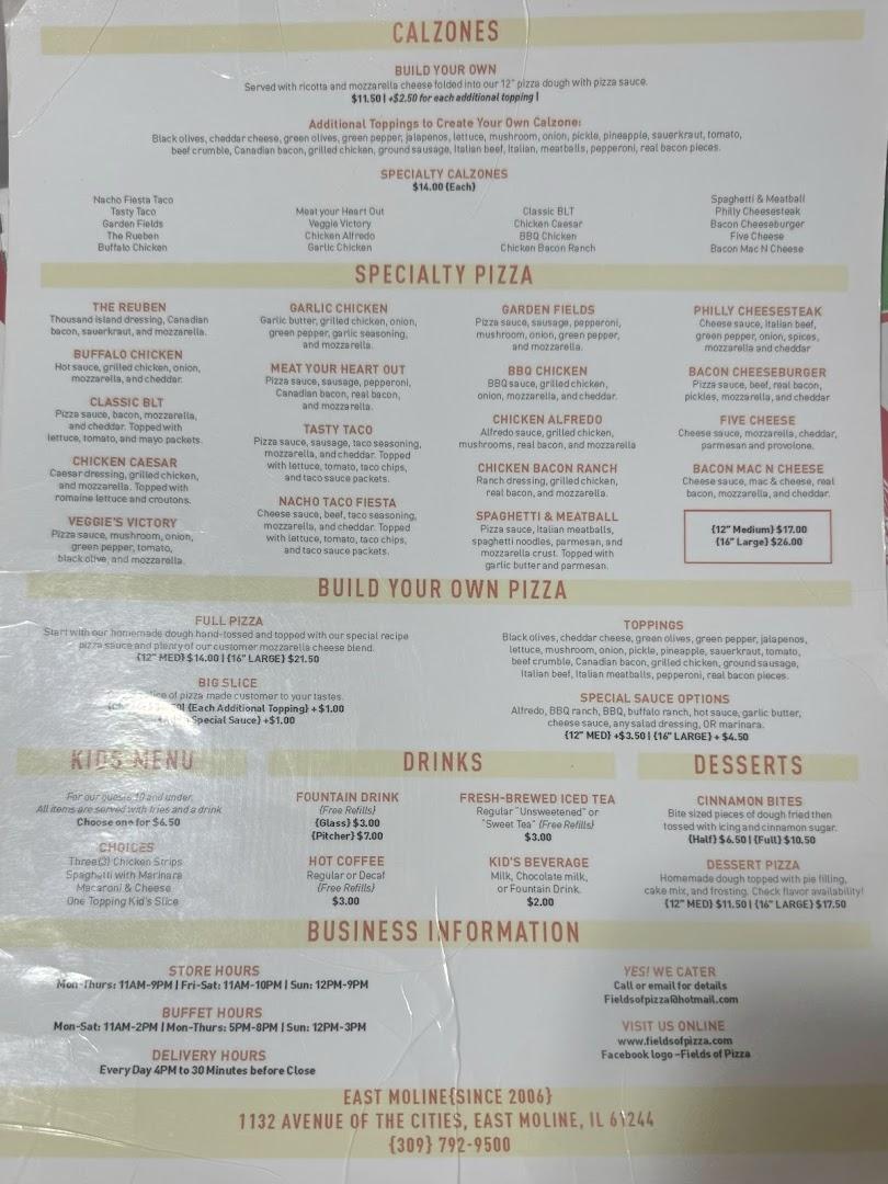 Fields of Pizza